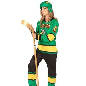 Tipsy Elves WOMEN'S DUCK MOVIE HOCKEY COSTUME size medium